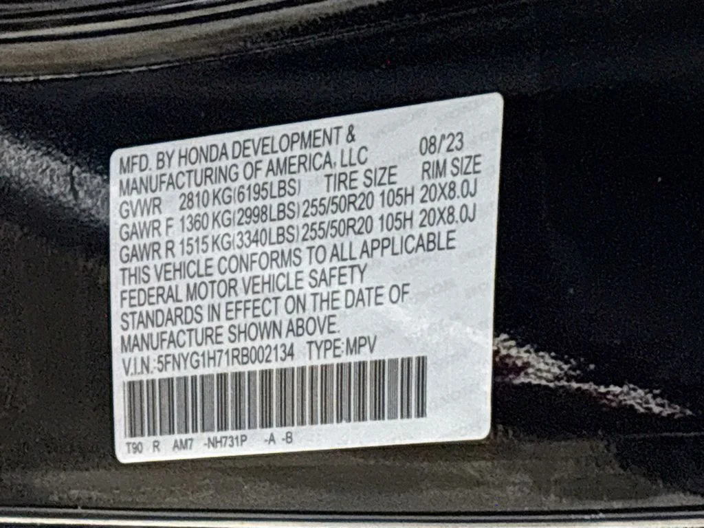 Used 2024 Black Honda Touring image 26