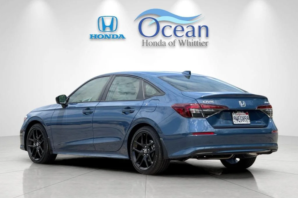 Certified Used 2025 Blue Lagoon Pearl Honda Sport image 6