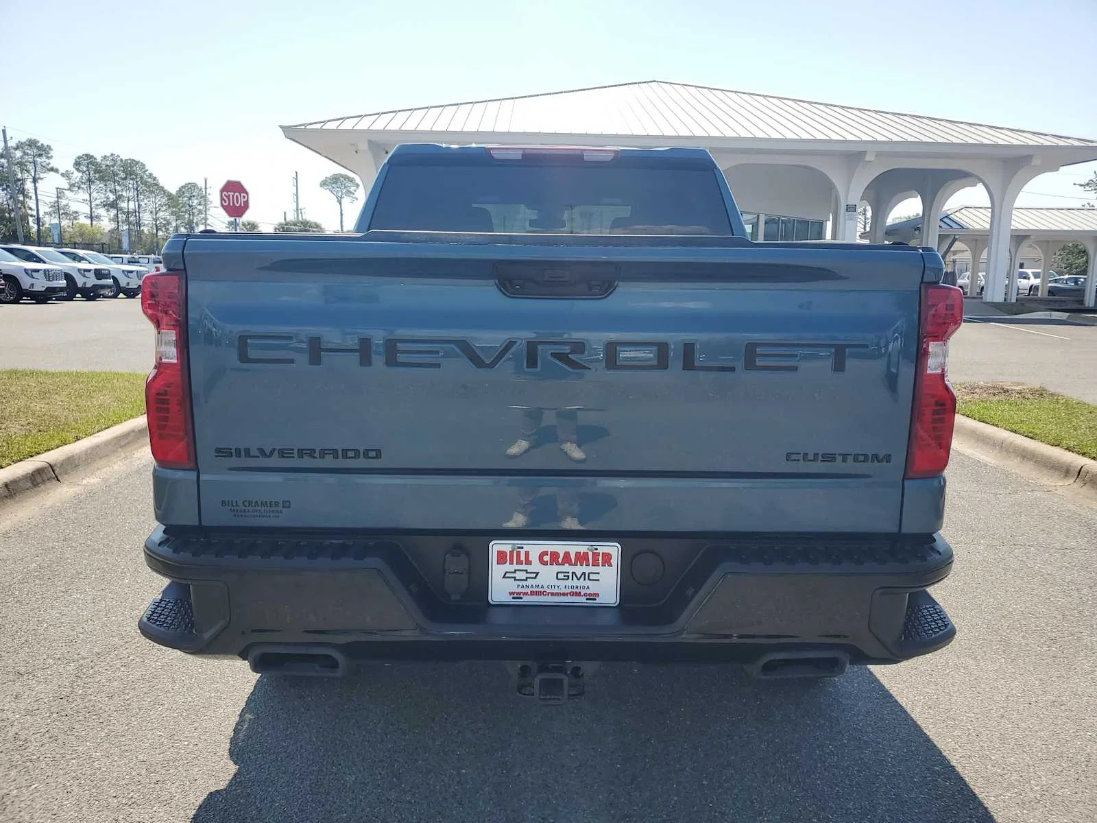 Used 2024 Lakeshore Blue Metallic Chevrolet Custom Trail Boss image 4