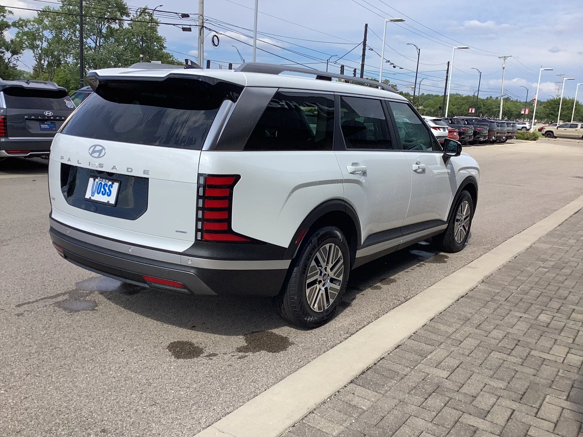 New 2026 Creamy White Pearl Hyundai SEL 8P image 7