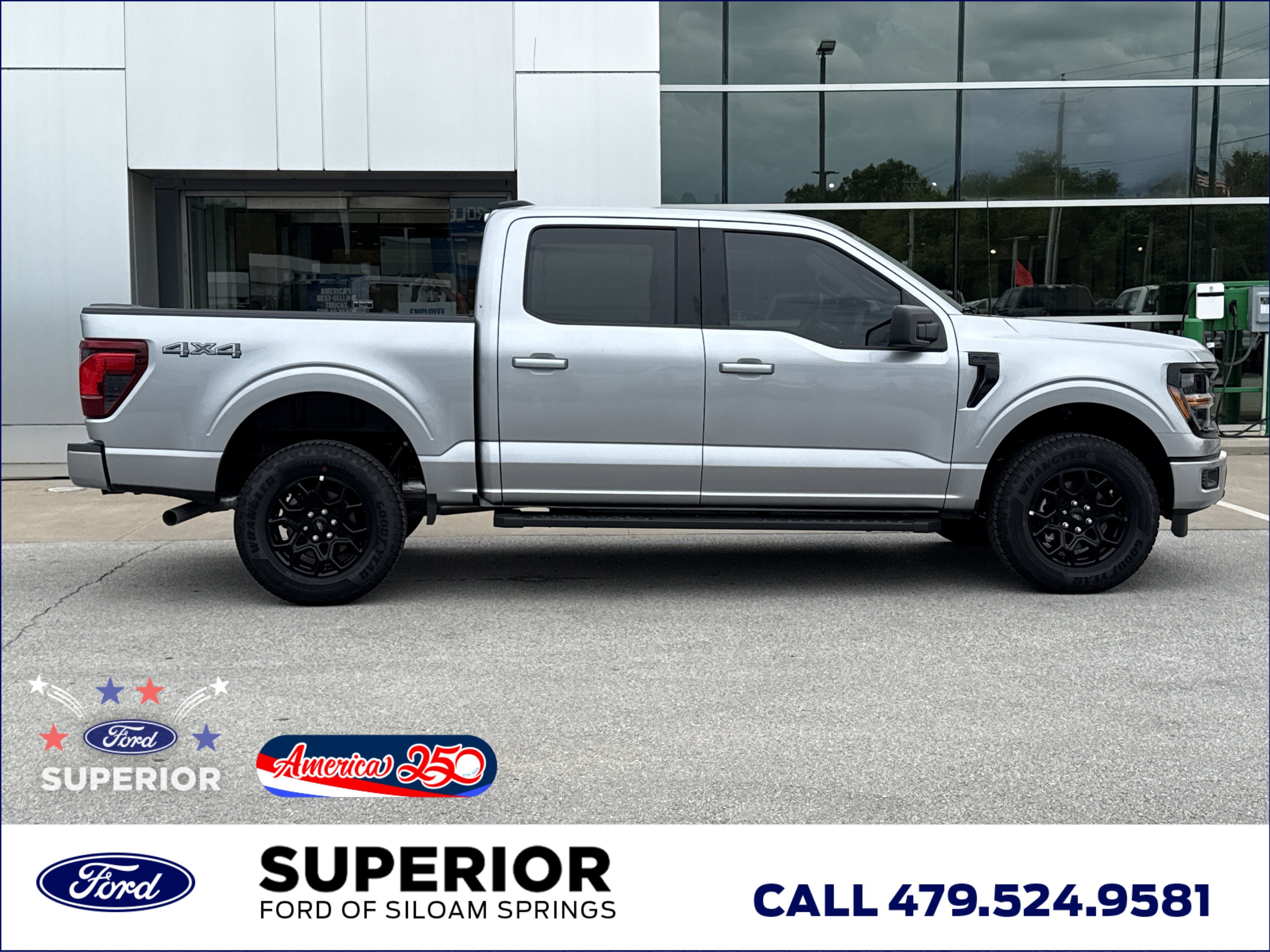 New 2026 Iconic Silver Metallic Ford XLT 4WD image 2