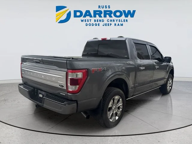 Used 2021 Gray Ford Platinum image 5