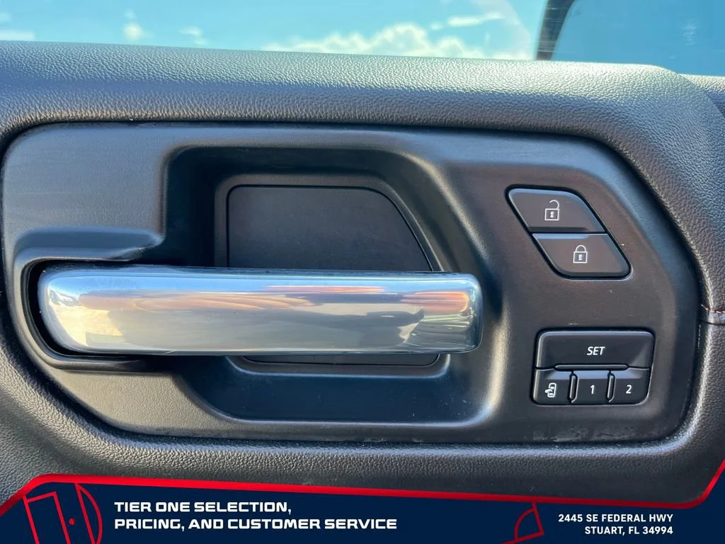 Used 2021 DARK SKY METALLIC GMC AT4 image 13