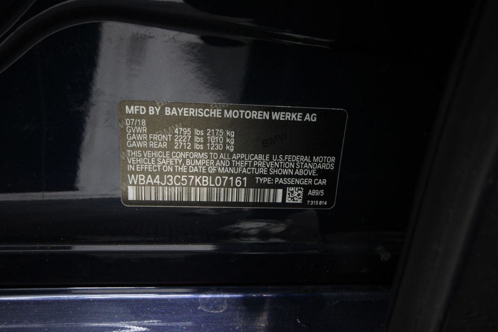 Used 2019 Blue BMW 430i Gran Coupe image 28