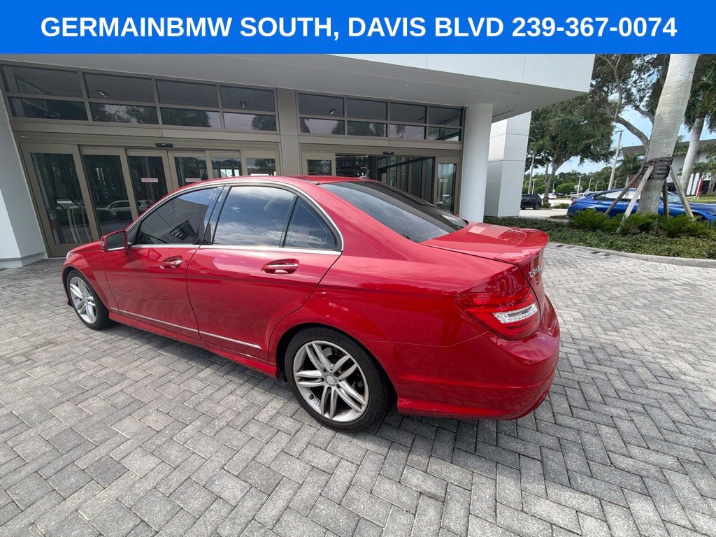 Used 2014 Mars Red Mercedes-Benz C 250 image 7