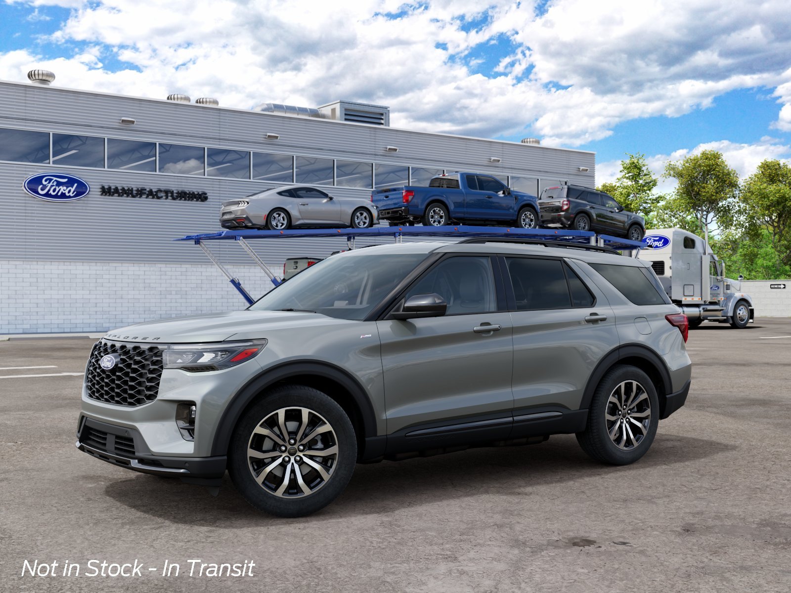 New 2027 Avalanche Gray Ford ST-Line image 2