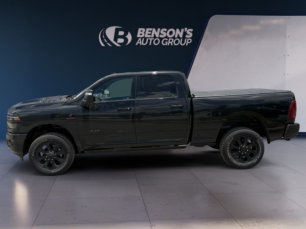 New 2026 Diamond Black Crystal Pearl-Coat Exterior Paint RAM Laramie image 2