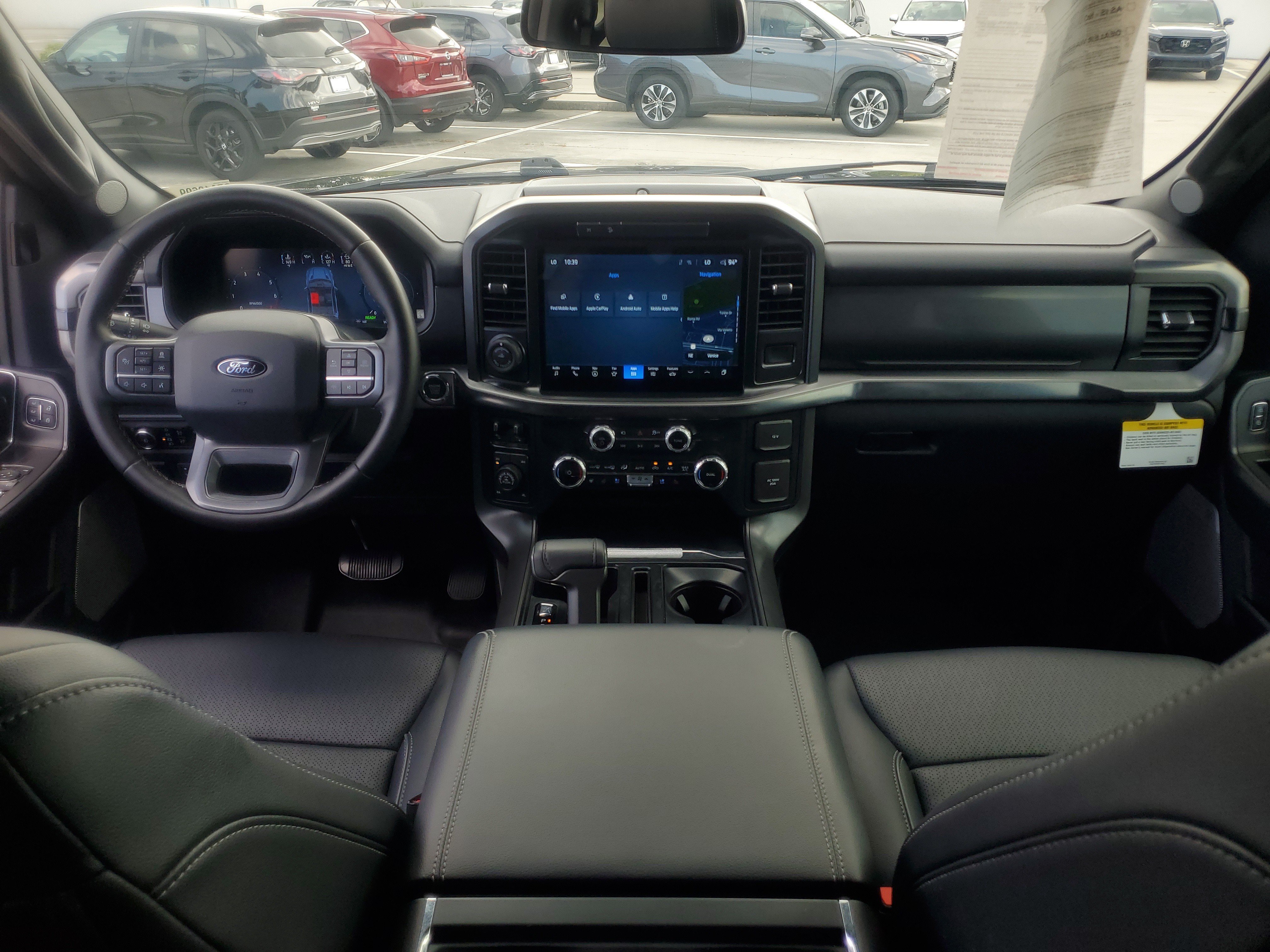 Used 2025 Antimatter Blue Metallic Ford LARIAT image 19
