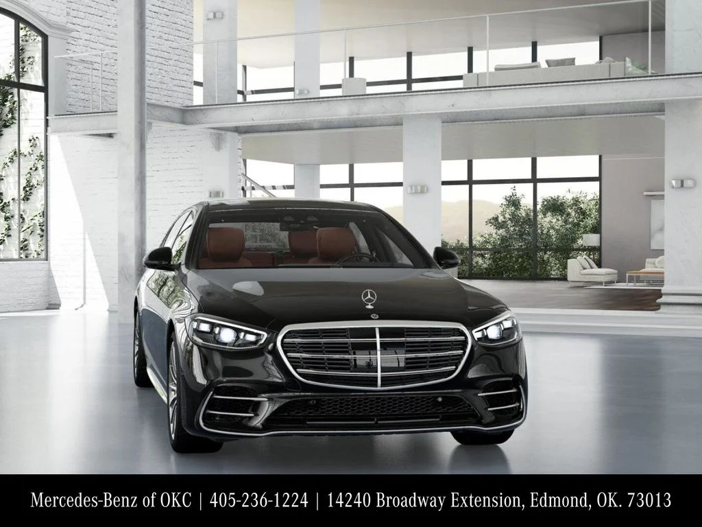 New 2026 Obsidian Black Metallic Mercedes-Benz S 580 image 8