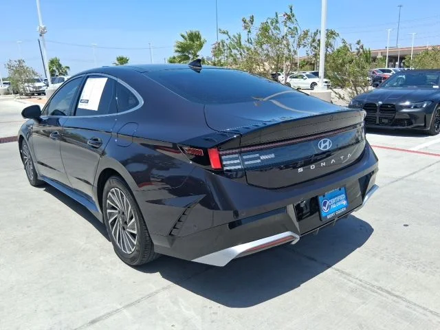 Used 2024 Blue Hyundai Limited image 4