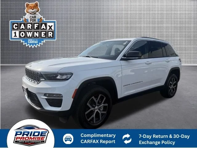 Used 2025 White Jeep Limited image 1