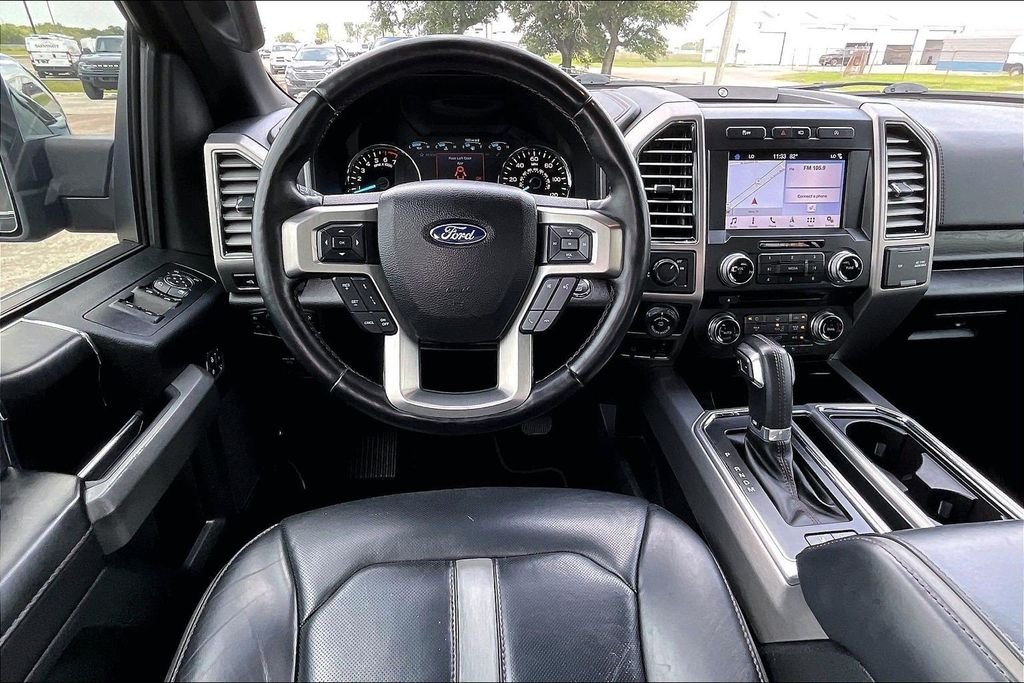 Used 2018 Shadow Black Ford Platinum image 8
