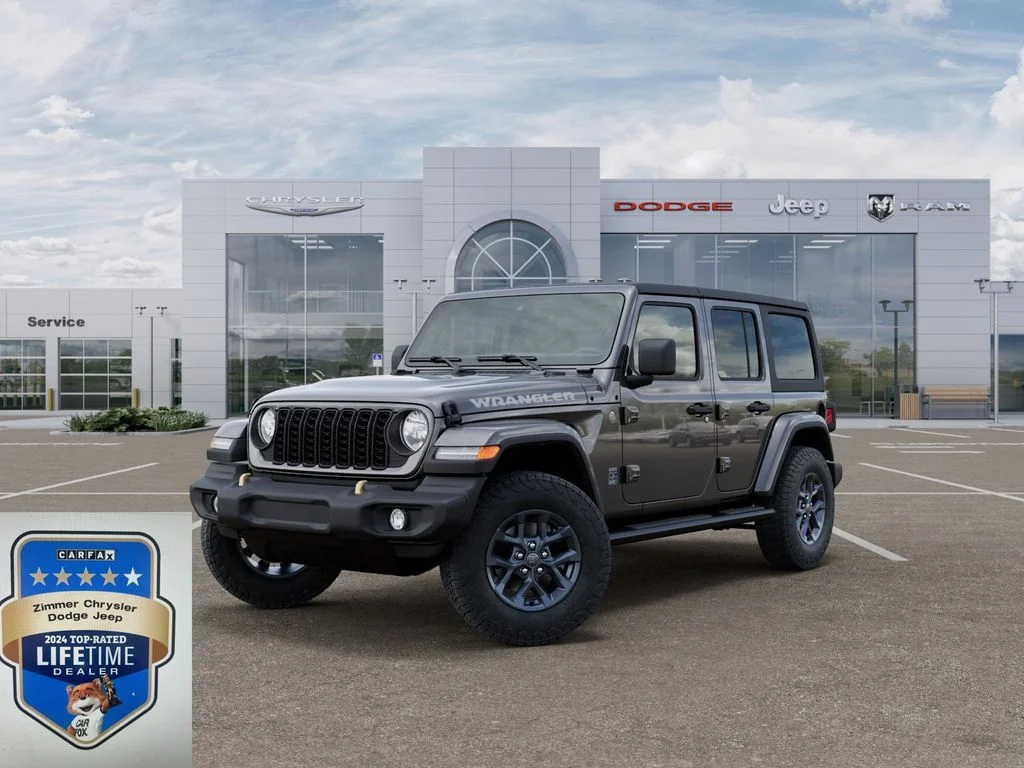 New 2026 Granite Crystal Metallic Clear-Coat Exterior Paint Jeep 85th Anniversary Edition image 1