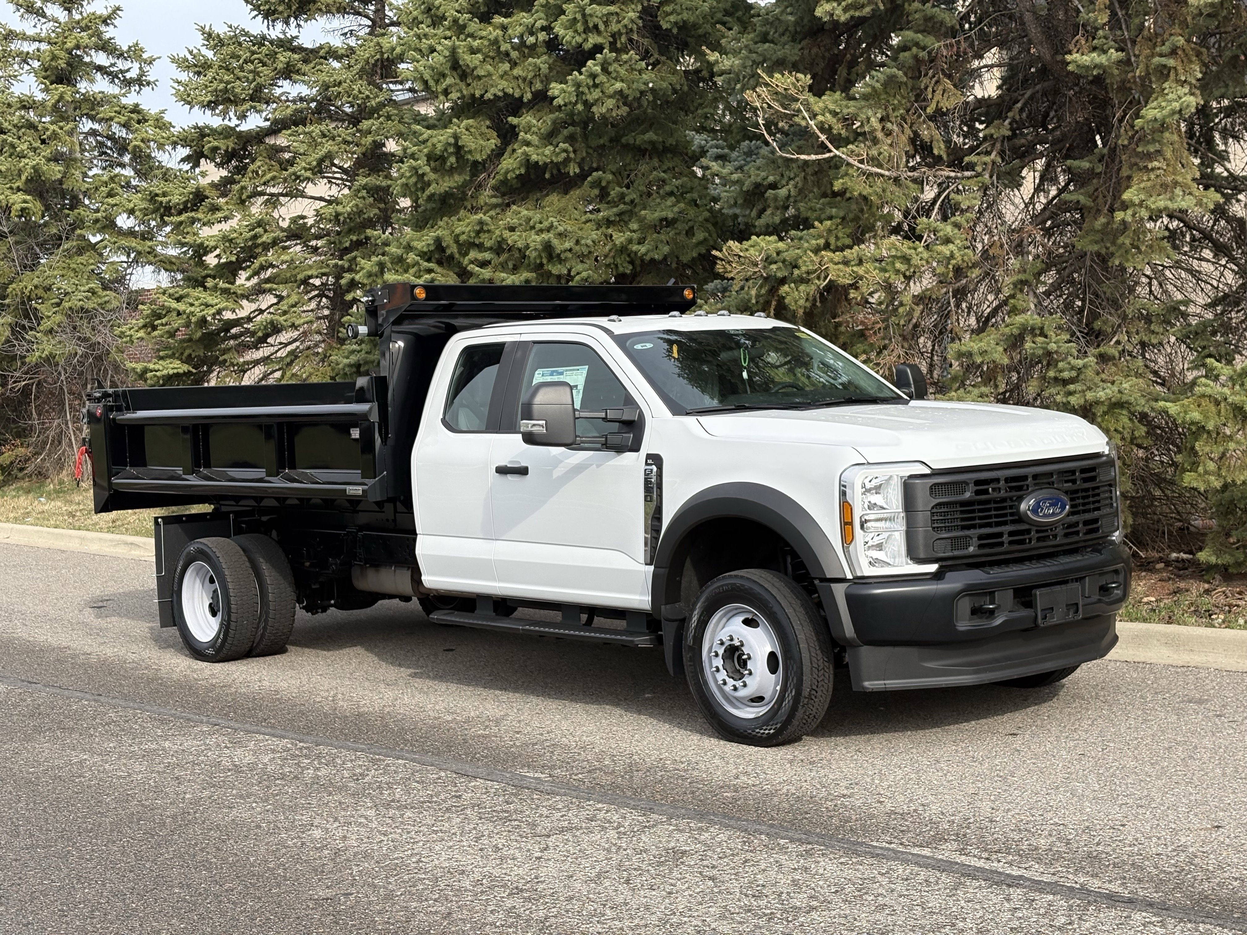 New 2026 Oxford White Ford DUMP BODY image 6