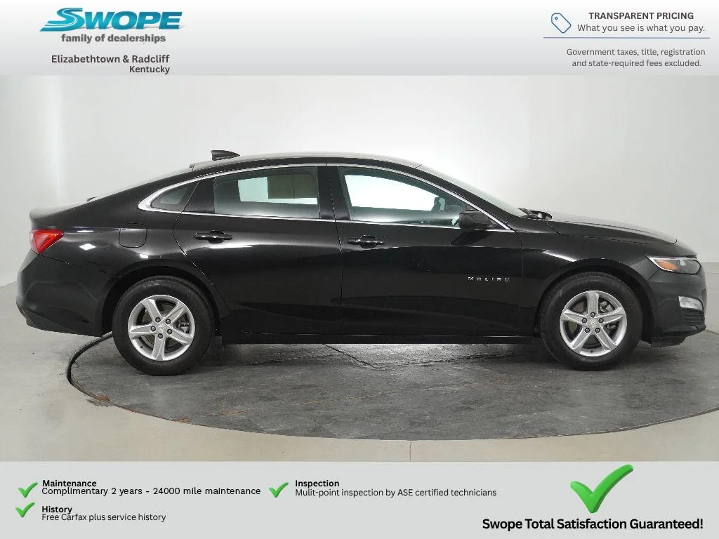 Used 2024 Mosaic Black Metallic Chevrolet LS image 2