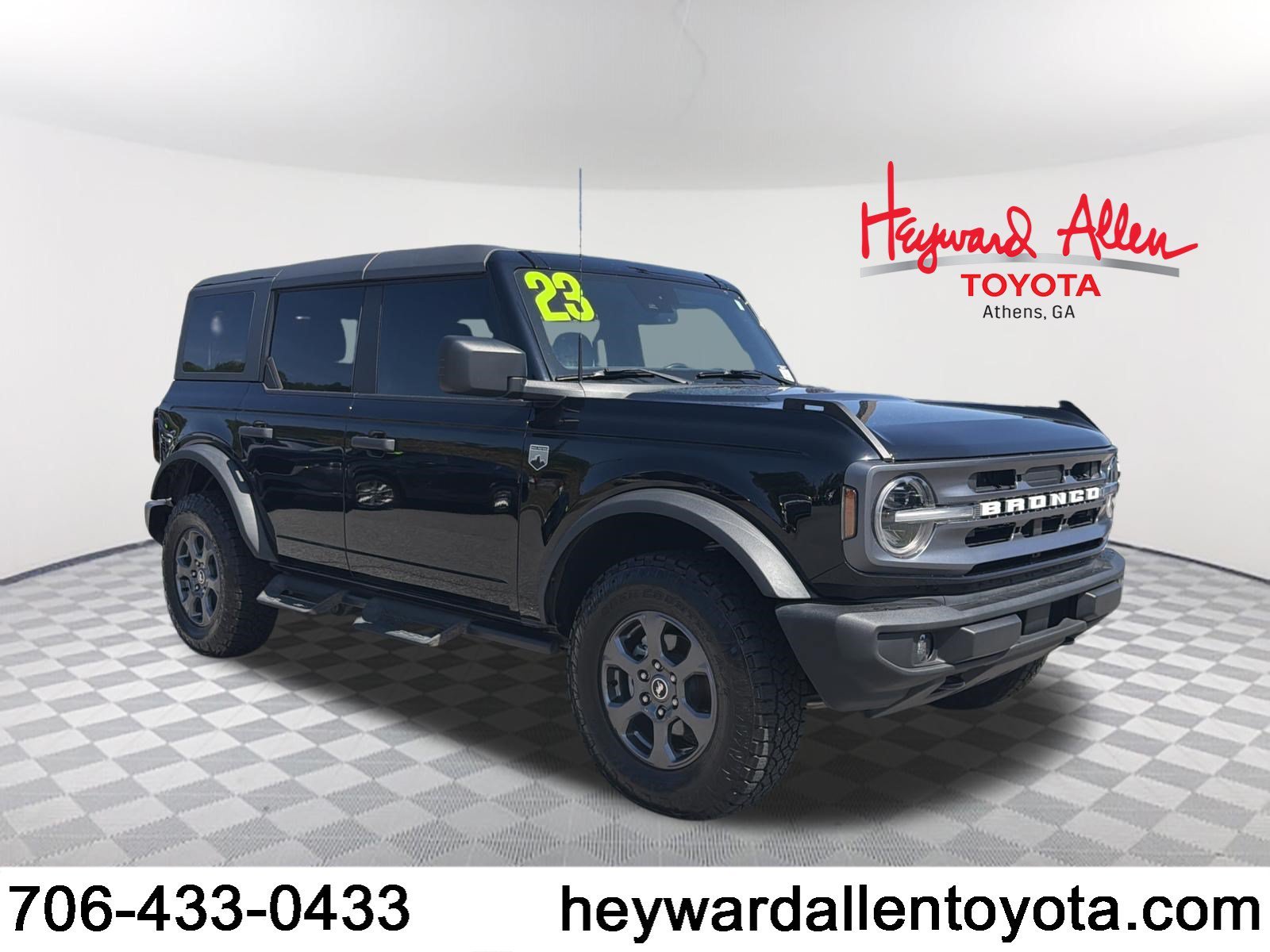 Used 2023 Shadow Black Ford Big Bend image 1