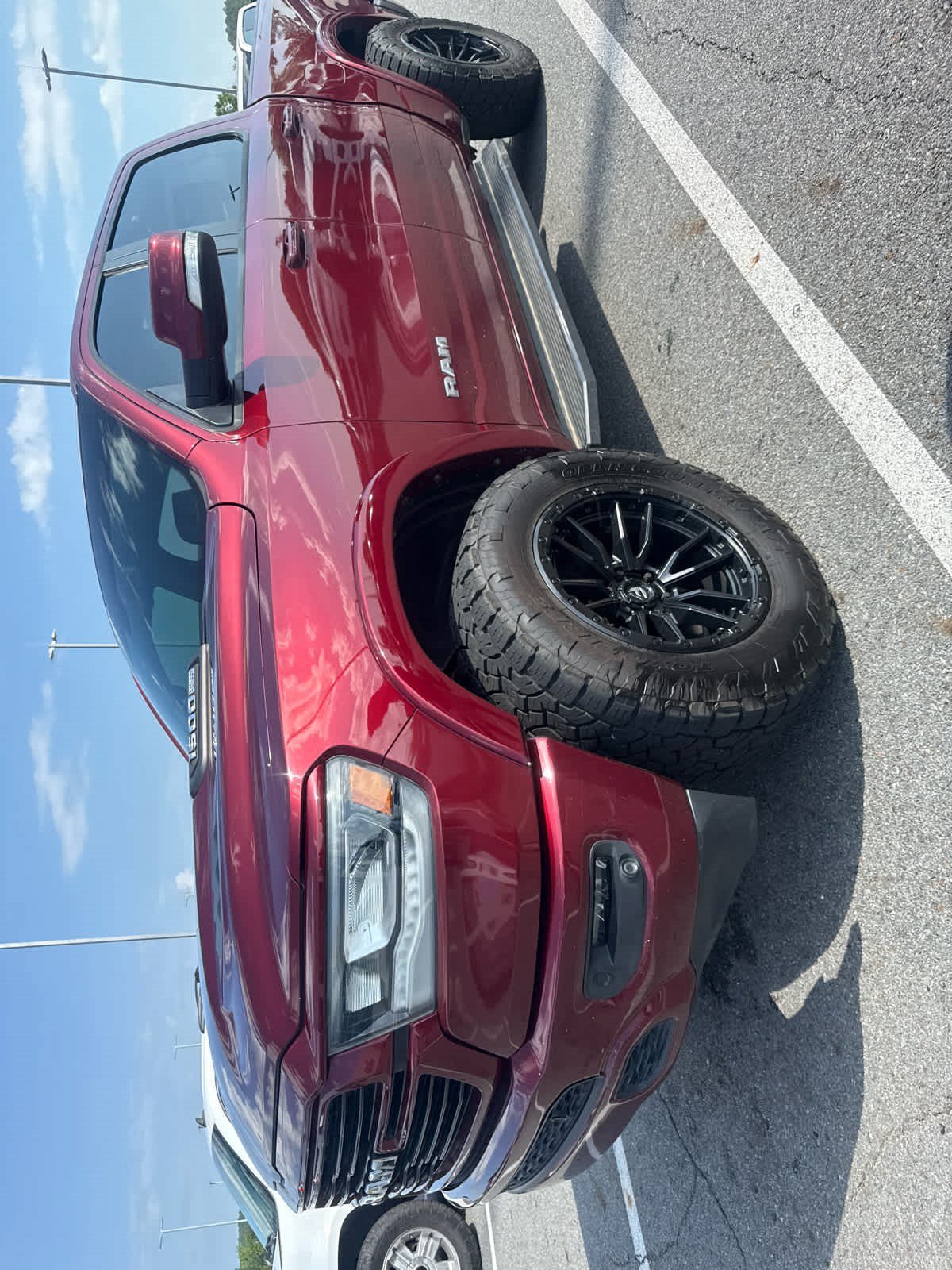 Used 2020 RAM Ram 1500 Pickup Laramie with VIN 1C6SRFJT2LN377843 for sale in Little Rock