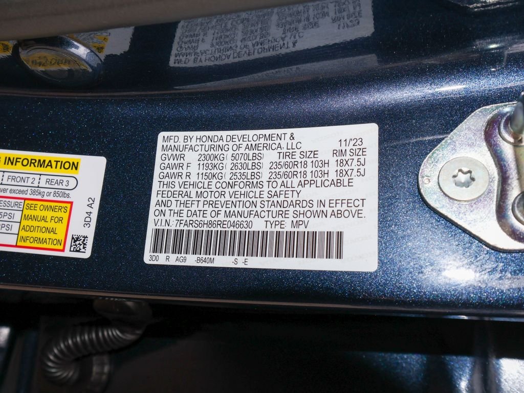 Used 2024 Blue Honda Sport-L image 31