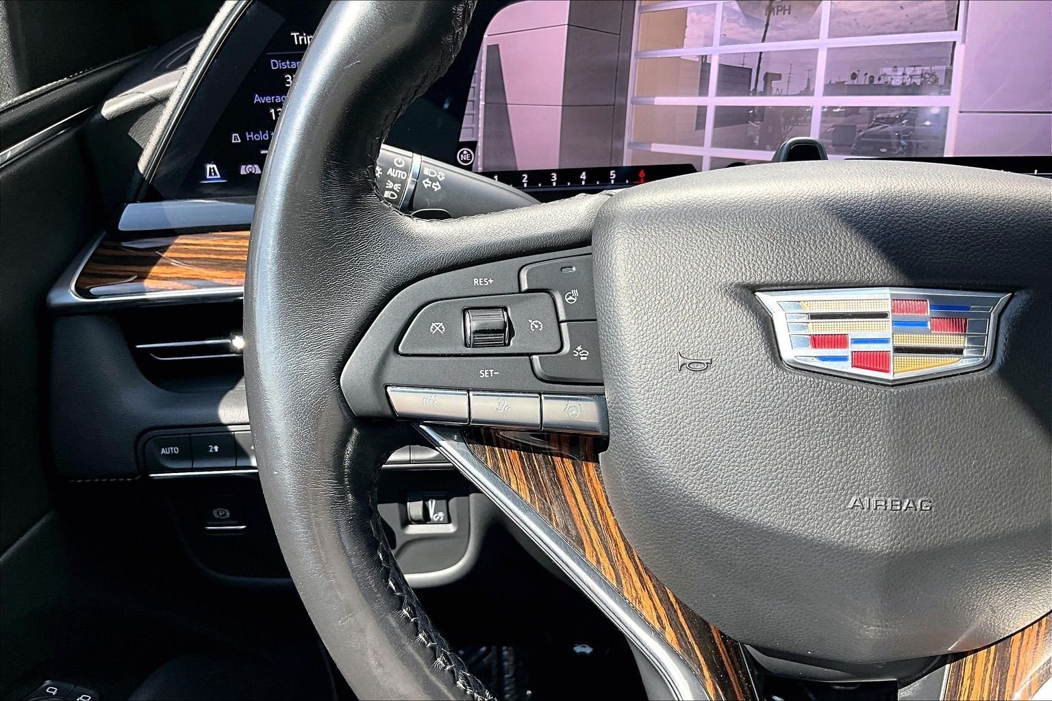 Used 2022 Black Cadillac Premium Luxury image 18