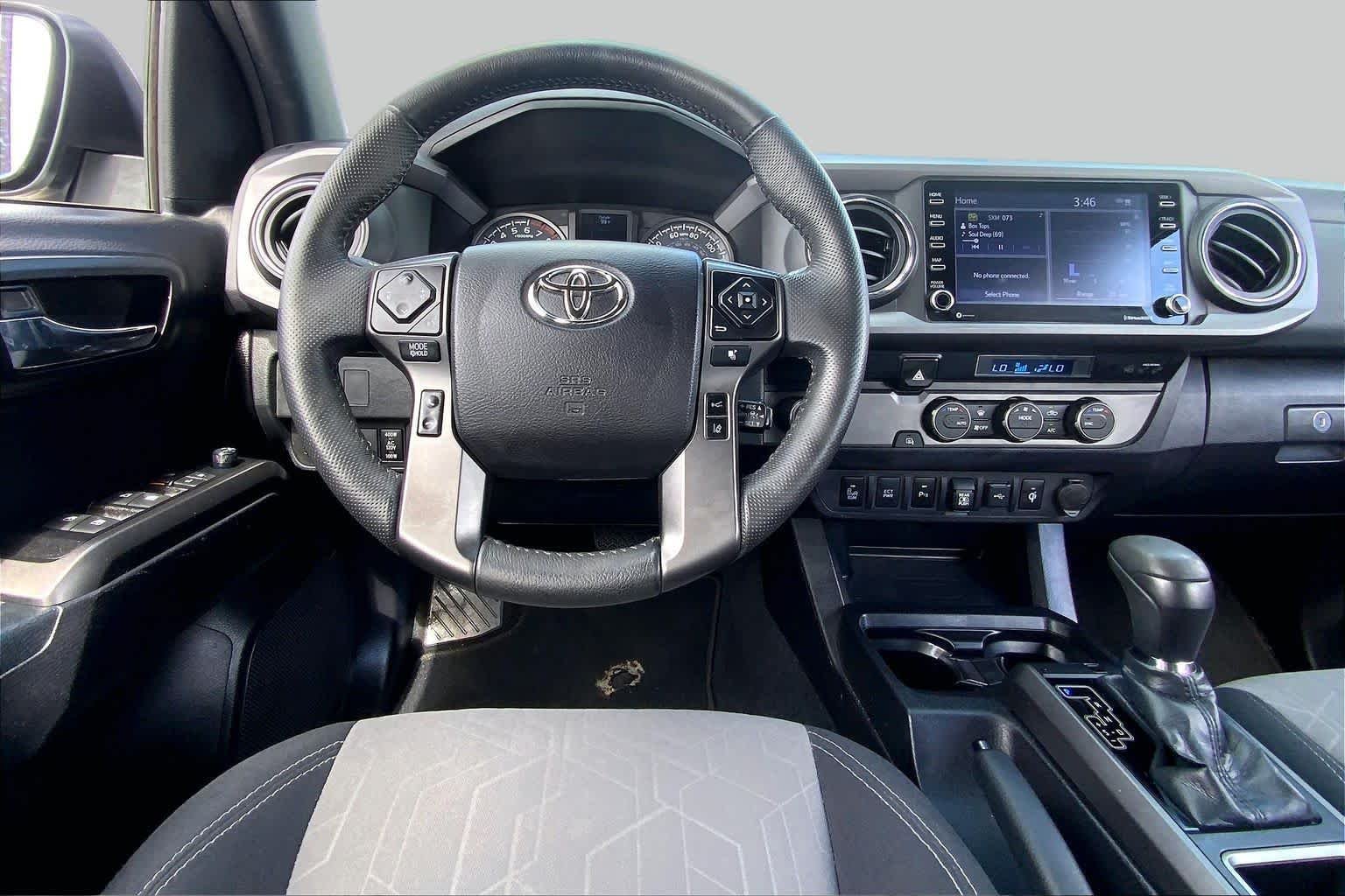 Used 2021 Silver Sky Metallic Toyota TRD Sport image 6