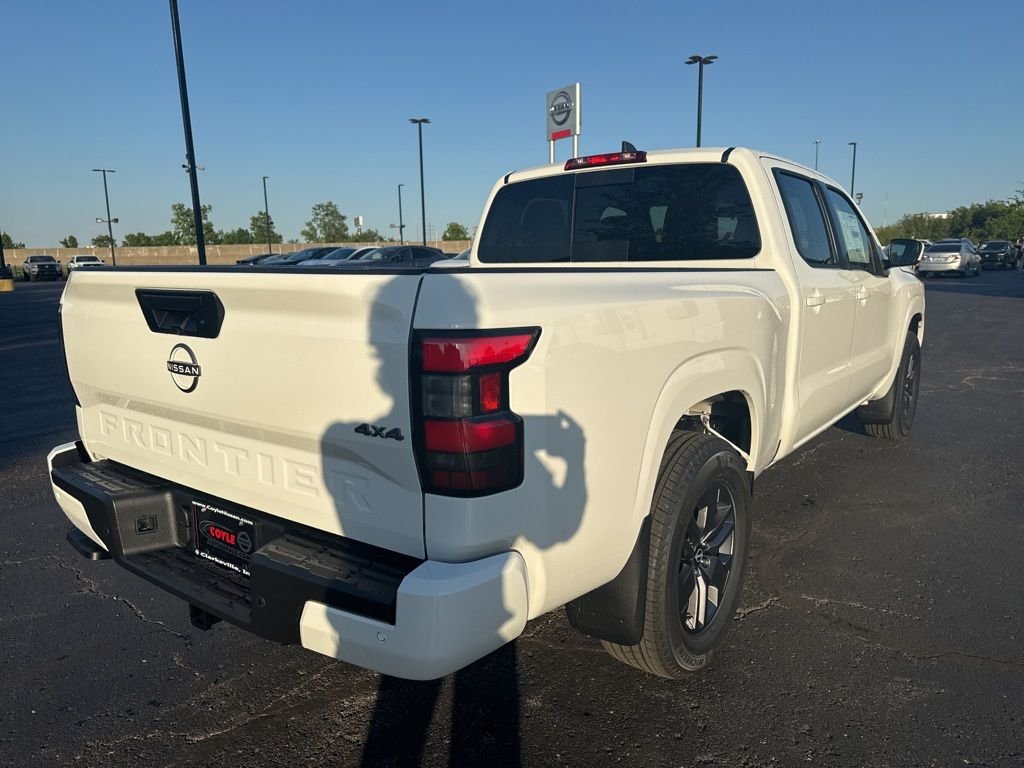 New 2026 Glacier White Nissan Crew Cab SV Long Bed image 3