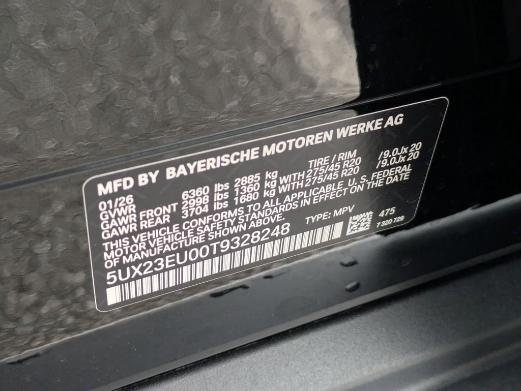 New 2026 Black Sapphire Metallic BMW xDrive40i image 28