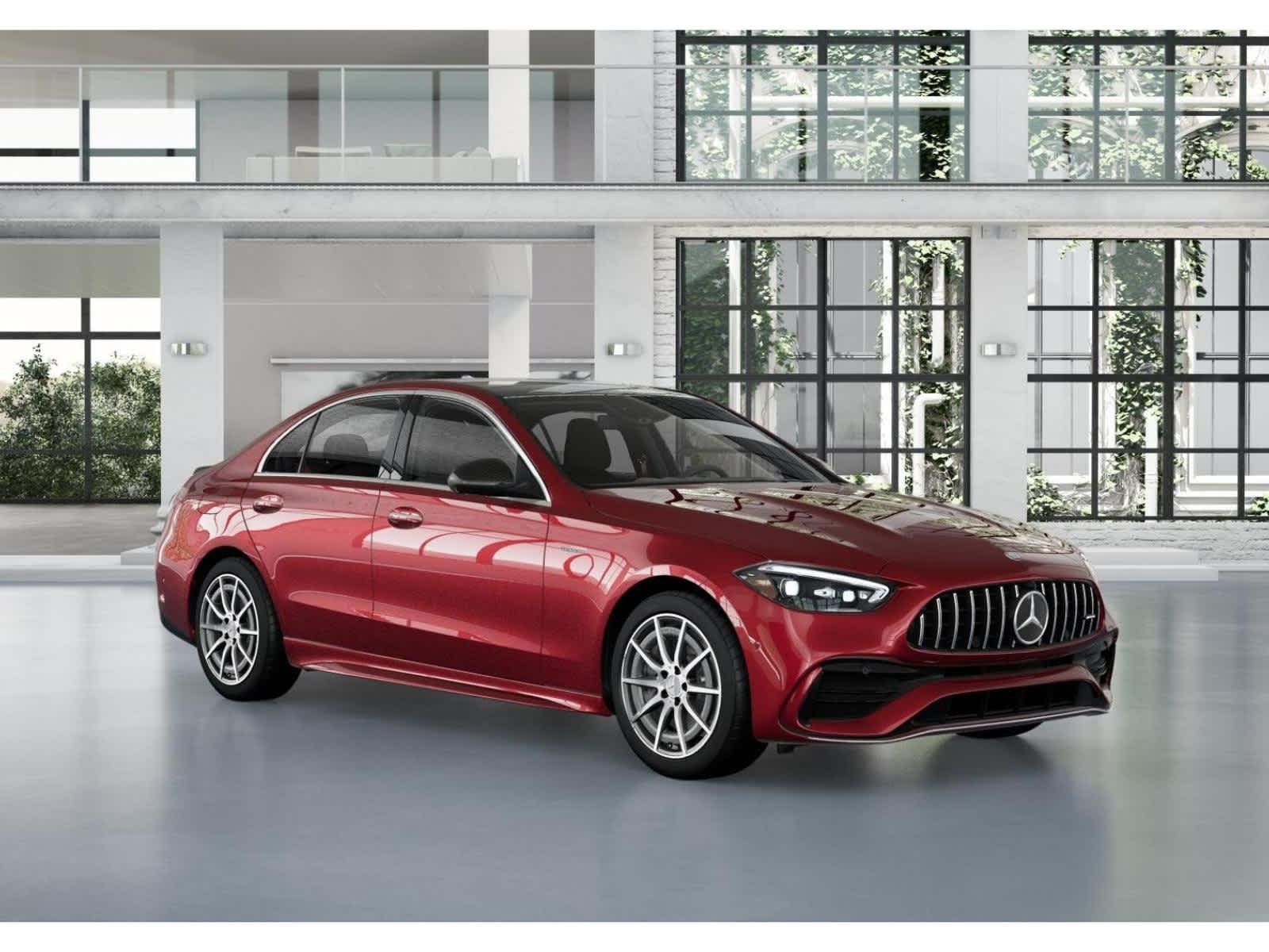 New 2026 MANUFAKTUR Patagonia Red Metallic Mercedes-Benz AMG® C 43 4MATIC® Sedan image 11