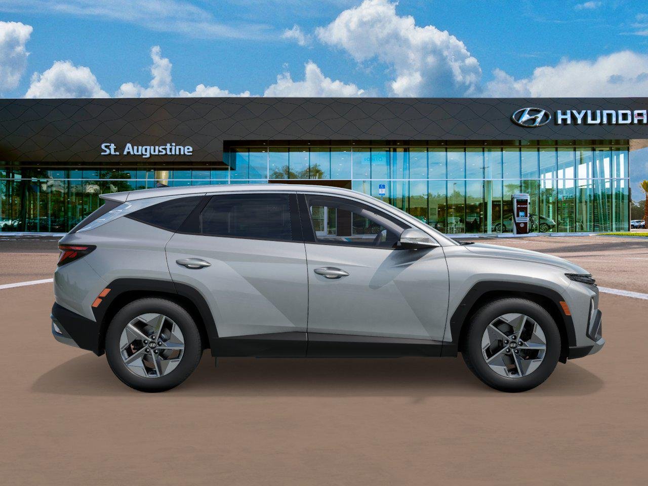 New 2026 Shimmering Silver Hyundai SEL AWD image 7
