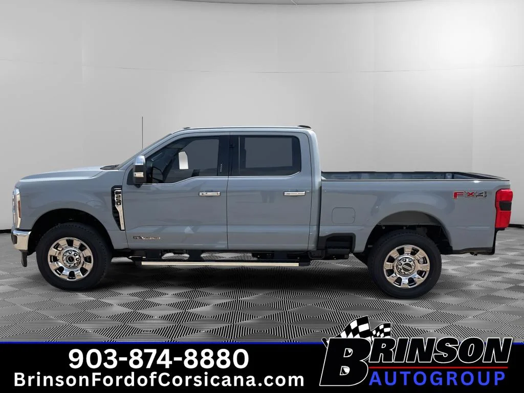 New 2026 Glacier Gray Metallic Tri-Coat Ford F-250® Lariat® image 3
