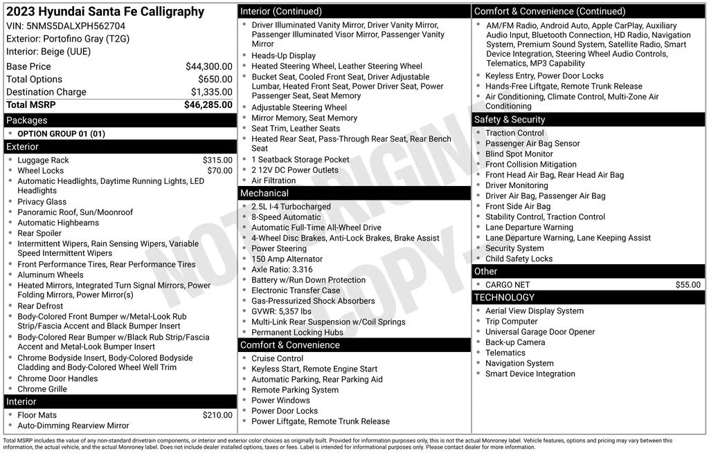 Used 2023 Gray Hyundai Calligraphy image 16