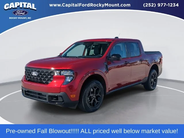 Used 2025 Red Ford XLT image 1