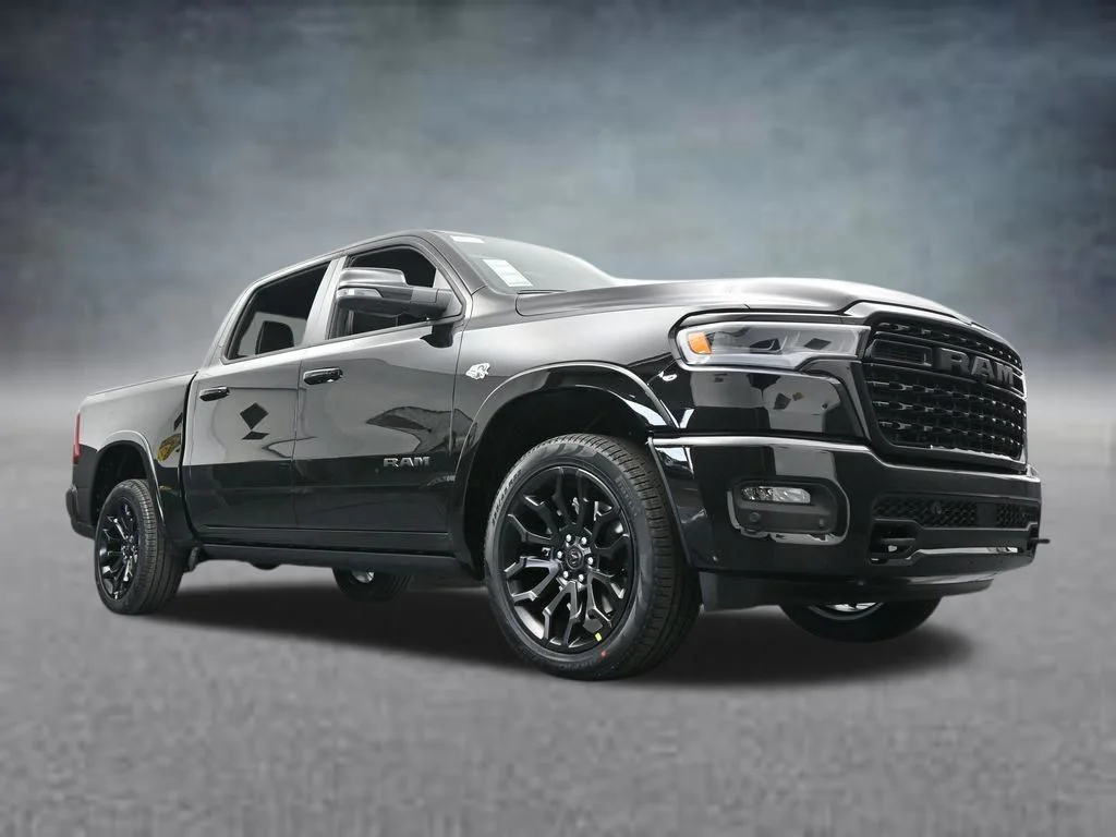 New 2026 Diamond Black Crystal Pearlcoat RAM Limited image 61