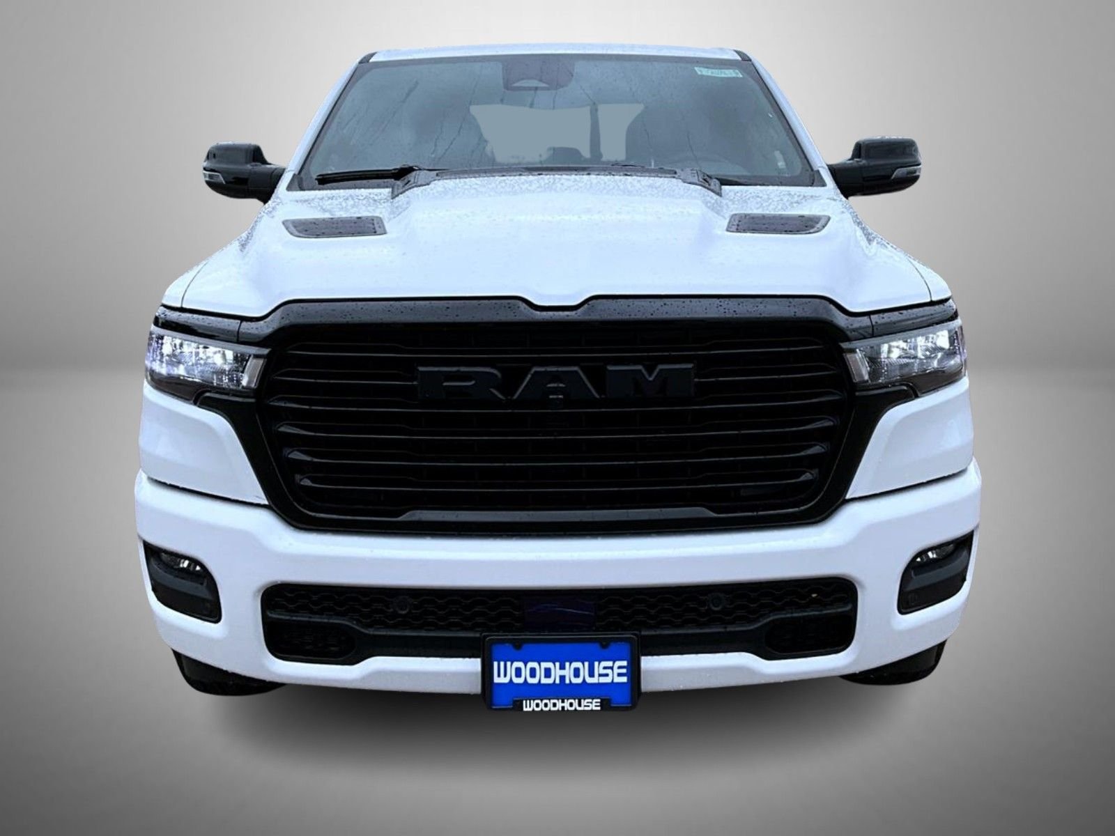 New 2026 Bright White Clear-Coat Exterior Paint RAM Laramie image 2