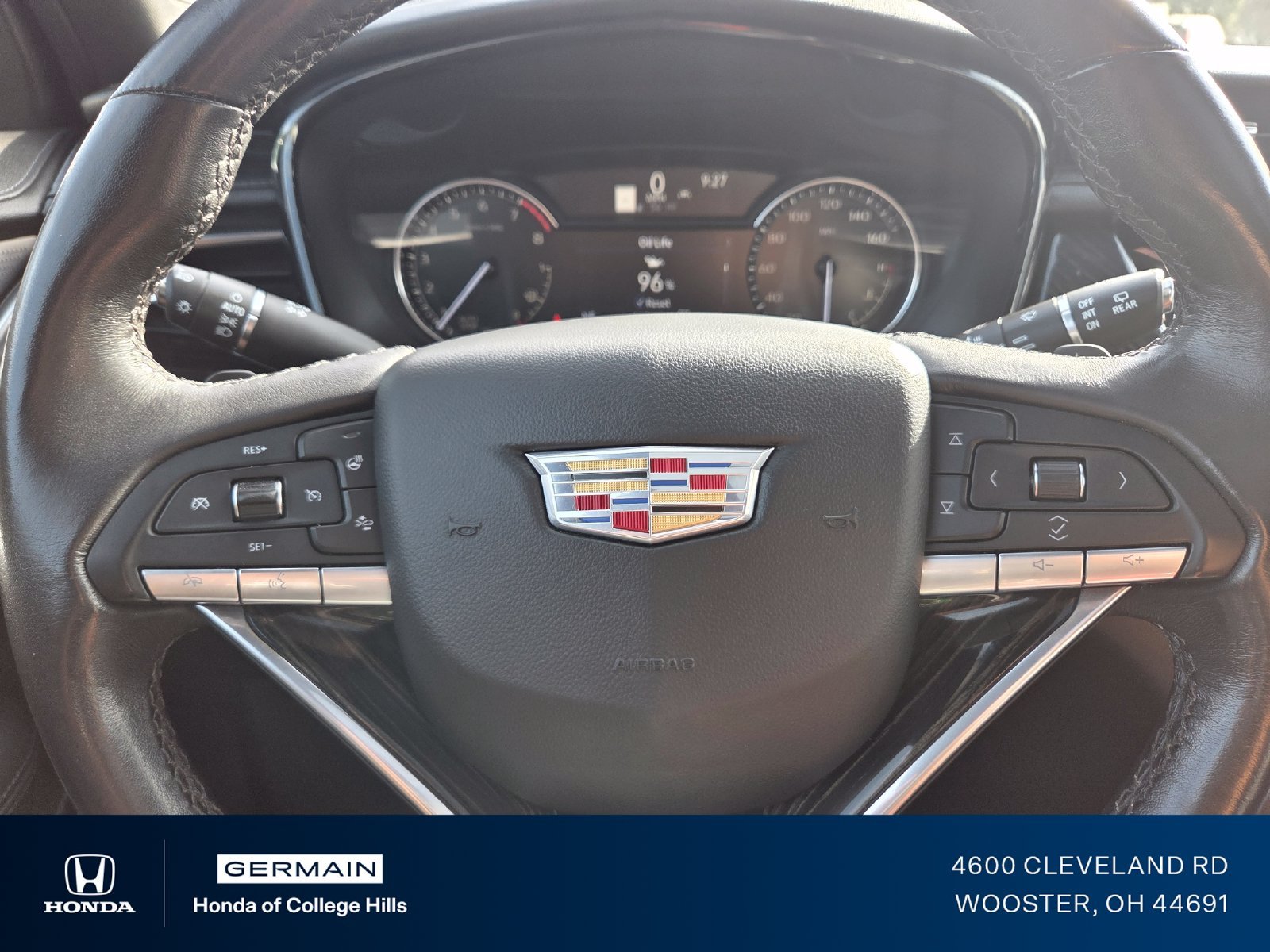 Used 2021 Black Metallic Cadillac Premium Luxury image 27