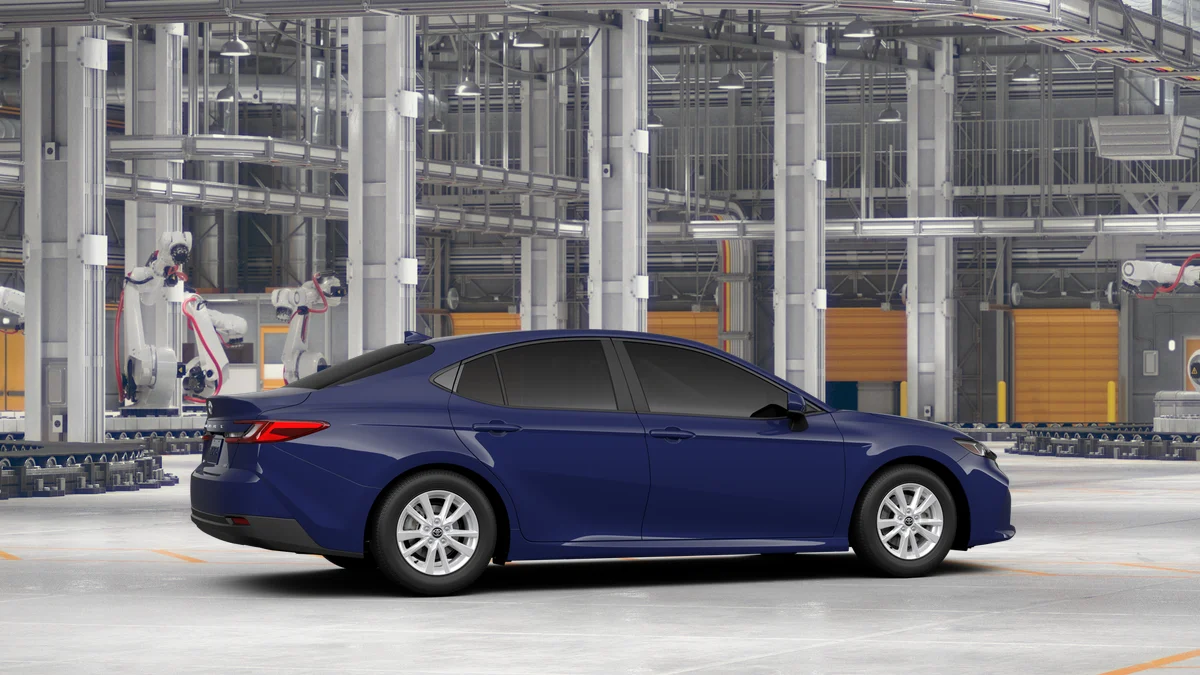 New 2026 Reservoir Blue Toyota LE image 11