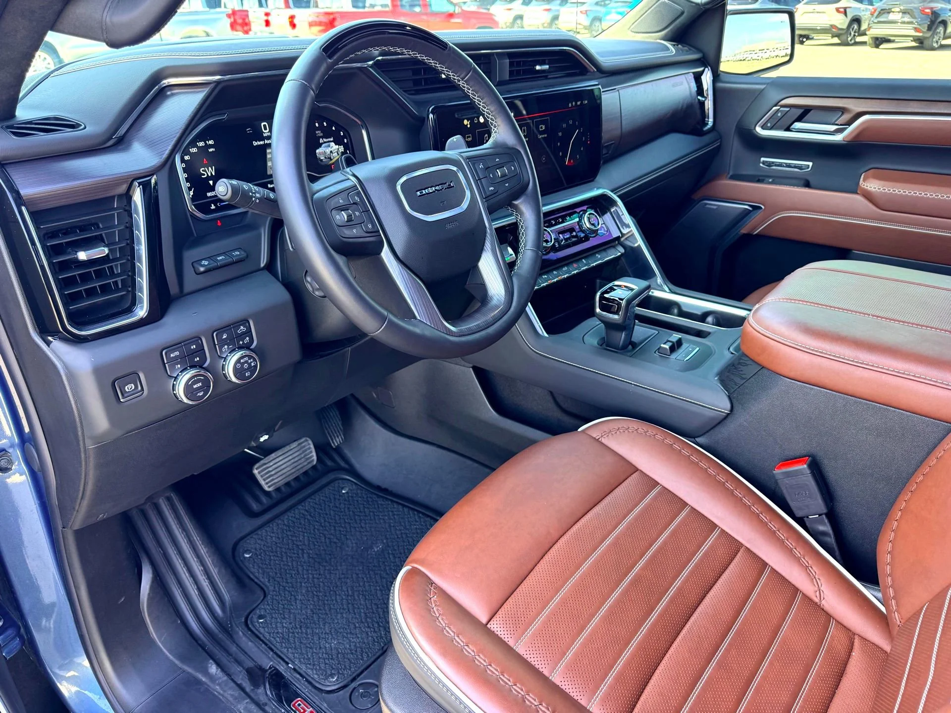 Used 2025 Downpour Metallic GMC Denali Ultimate image 12