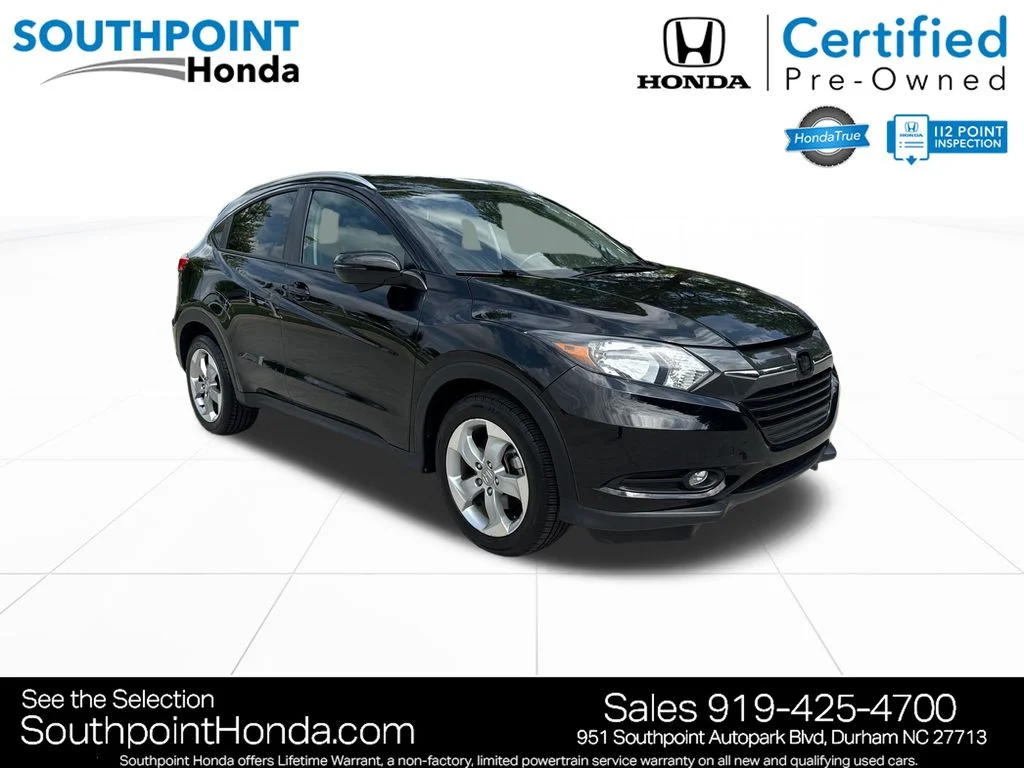 Certified Used 2016 Crystal Black Pearl Honda EX-L image 1