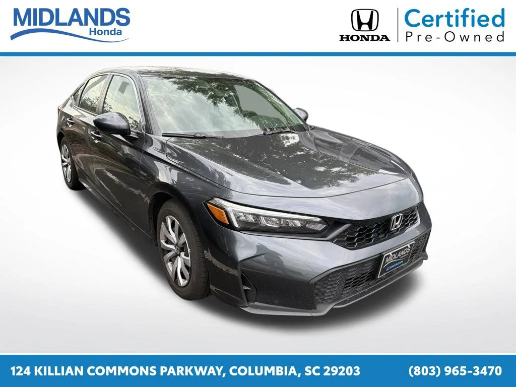 Certified Used 2026 Meteorite Gray Metallic Honda LX image 4