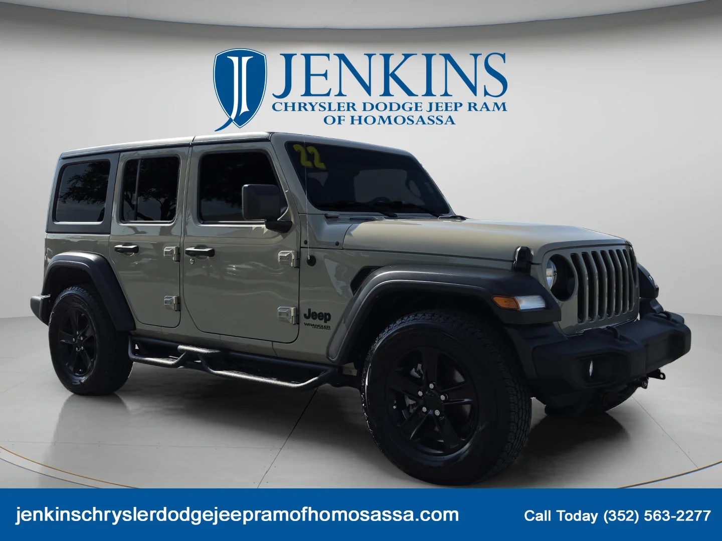 Used 2022 Limited Edition Gobi Clearcoat Jeep Unlimited Sport Altitude image 2