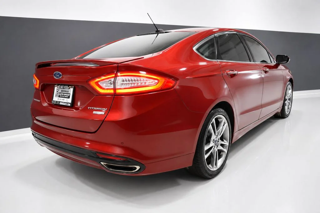 Used 2016 Red Ford Titanium image 8
