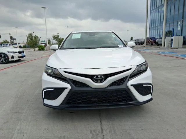 Used 2023 White Toyota SE image 2