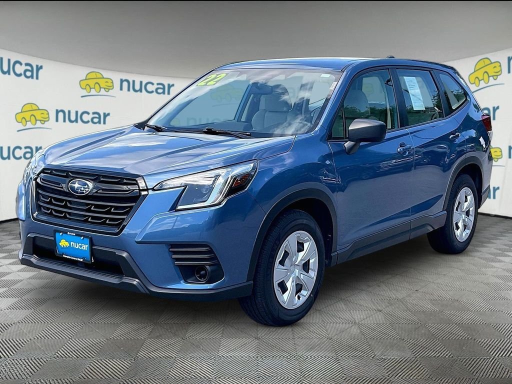 Used 2022 Horizon Blue Pearl Subaru Base image 3