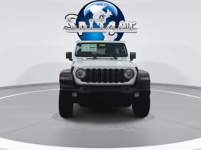 New 2026 Bright White Clear-Coat Exterior Paint Jeep Sport image 4