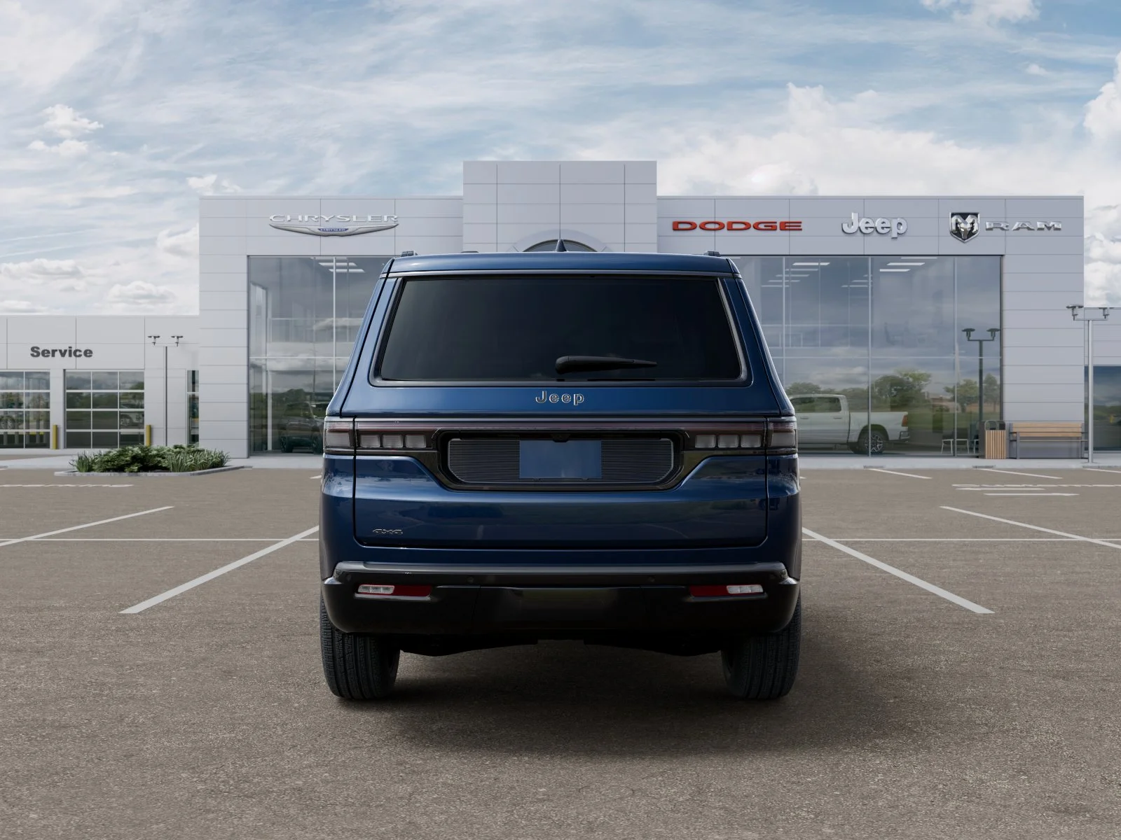 New 2026 Fathom Blue Pearlcoat Jeep  image 7