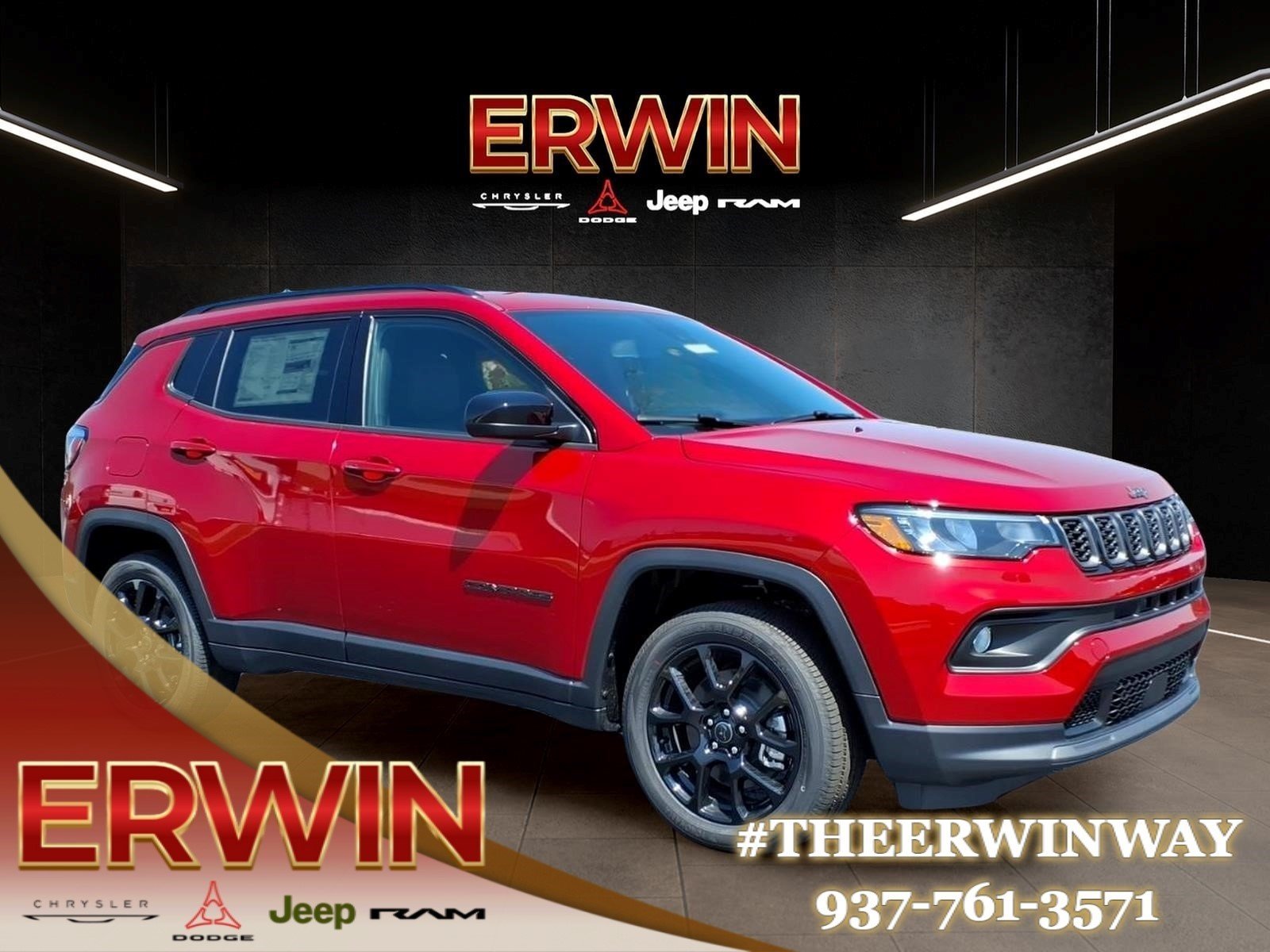 New 2026 Red Hot Pearl-Coat Exterior Paint Jeep Latitude image 1