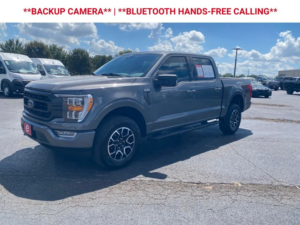 Used 2023 Carbonized Gray Metallic Ford XLT image 3