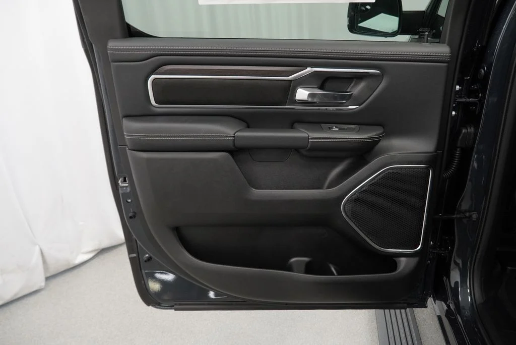 New 2027 Forged Blue Metallic Exterior Paint RAM Laramie image 28