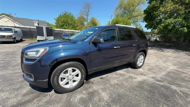 Used 2016 DARK SAPPHIRE BLUE METALLIC GMC SLE image 4