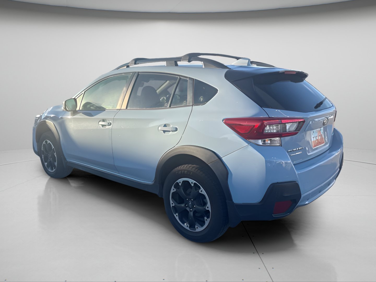 Certified Used 2021 Cool-Gray Khaki Subaru Premium image 9