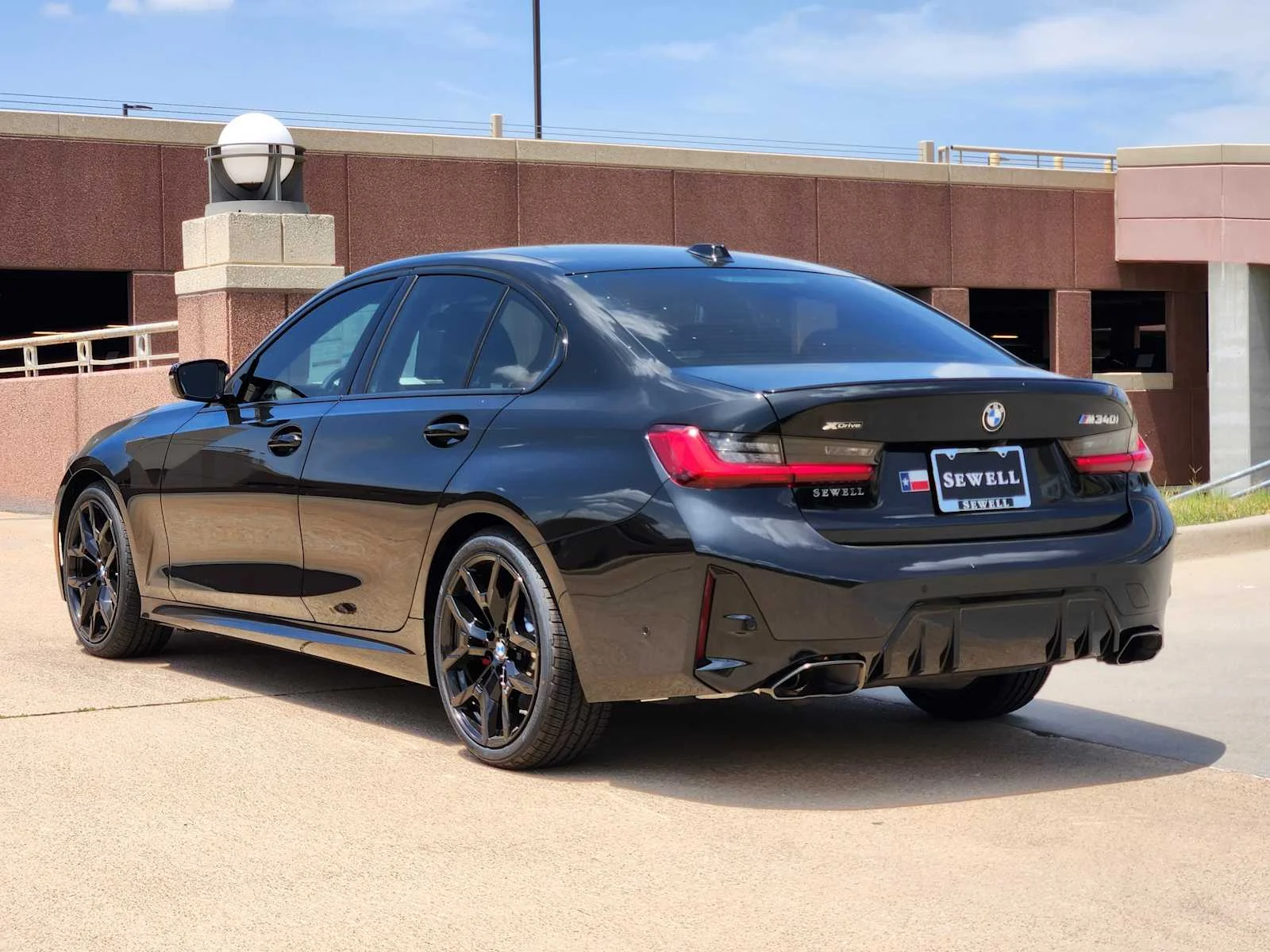 New 2026 Black Sapphire Metallic BMW M340i xDrive image 3